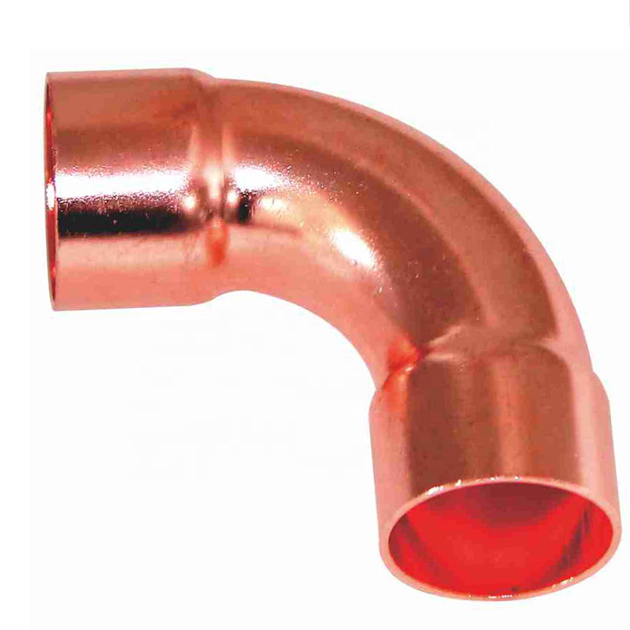 Hvac Asme Plumbing Welding Manufacturer Copper Fittings 90 Deg Long Radius Elbow For Refrigeration Hvac