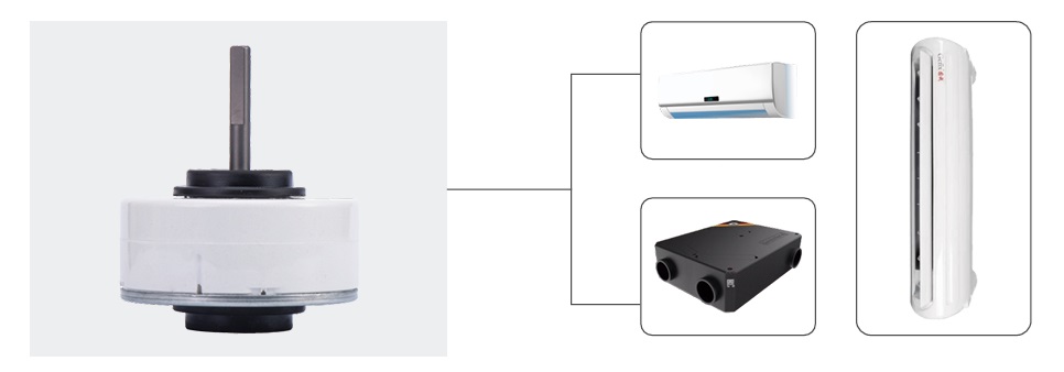 OEM Manufacturer standard Resin Pack Brushless Dc Motors