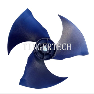 L&acirc;mina de ventilador 535 133 CCW para eixo de ar condicionado Media 12mm 3 l&acirc;minas