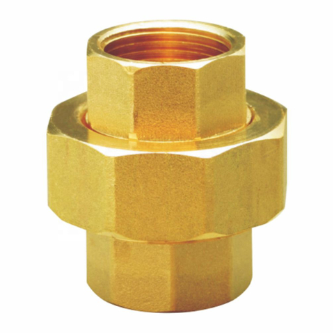 Brass fitting pipe Removable Double Male To Brass Connector