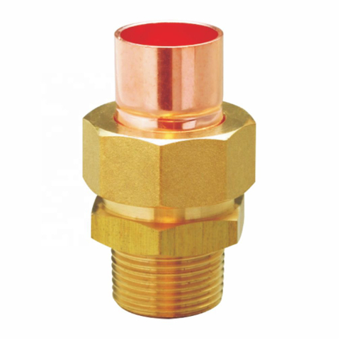 Air Conditioner Part Hcw Brass Pipe Removable Female To Brass Connector Refrigeration Hvac