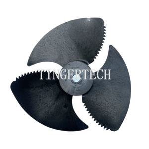 L&acirc;mina de ventilador 384 136 CCW para eixo de ar condicionado Media 8mm 3 l&acirc;minas