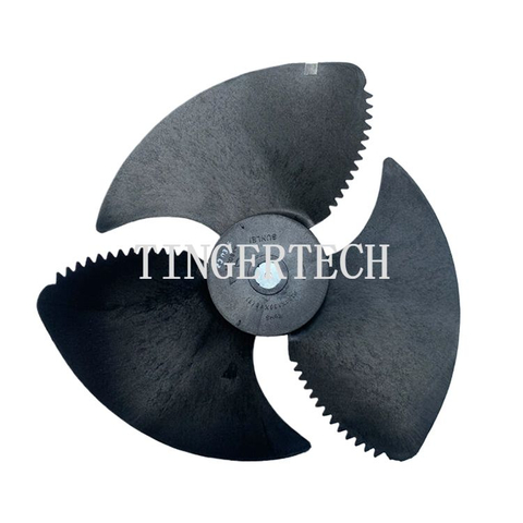 میڈیا ایئرکنڈیشنر شافٹ 8 ملی میٹر 3 بلیڈ کے لئے 384 136 سی سی ڈبلیو فین بلیڈ