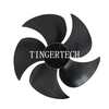 AC Fan Blade diameter 390mm, height 115mm, 5 Pieces Blade, Axial Flow Fan Blade Split Outdoor Unit