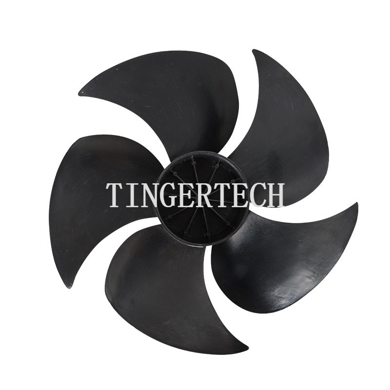 AC Fan Blade diameter 390mm, height 115mm, 5 Pieces Blade, Axial Flow Fan Blade Split Outdoor Unit