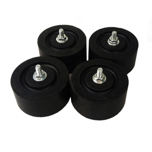 Vibration Absorbing Rubber Mounts Vibration Isolator Mounting Bracket Air Conditioner Rubber Feet Pads