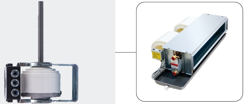 DC Brushless Resin Pack Fan Motors