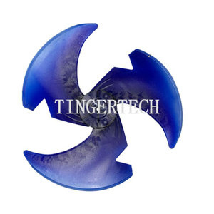 L&acirc;mina de ventilador 556 167 CW para m&iacute;dia, eixo de ar condicionado, 15 mm, 4 l&acirc;minas