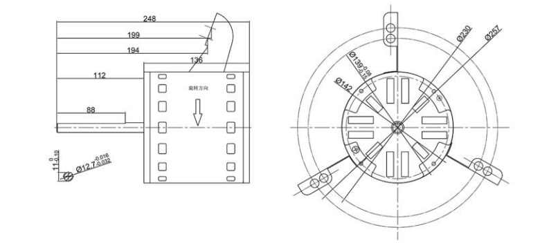 Permanent Split Capacitor Flex Mount Direct Drive Fan And Blower Motor (1)