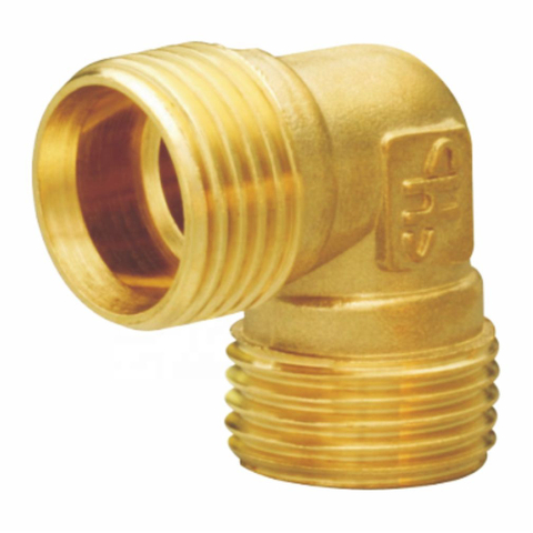 Male To Brass Connector Brass fitting pipe 90 degree Male Elbow