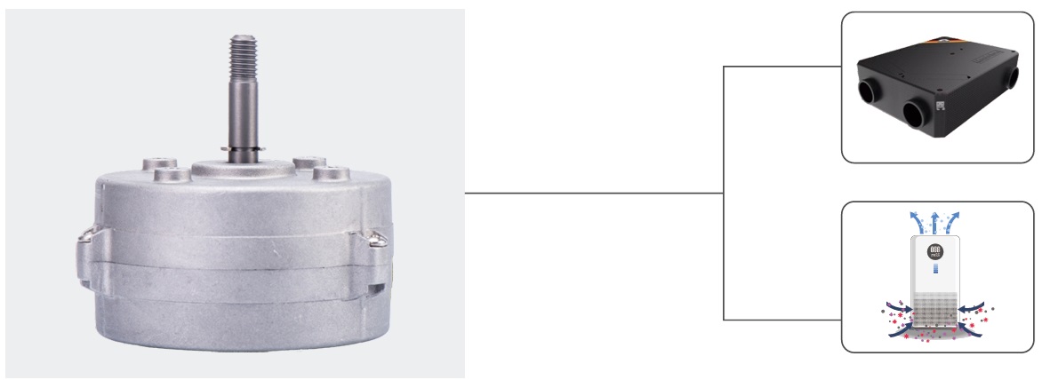 Plastic Package Motors Resin Packed Motor for Air Conditioner - DC Motor, Resin Pack Motors