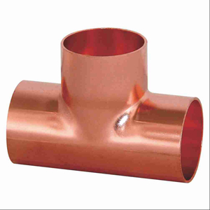 Copper Pipe Fittings 3 Way China Wholesale Tee Copper Pipe Fitting For Air Condition Manufacturer