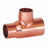 Refrigeration Parts Three Way Plumbing Welding Copper Fitting Tee Pipe Connectors Hardware Fittings Furniture