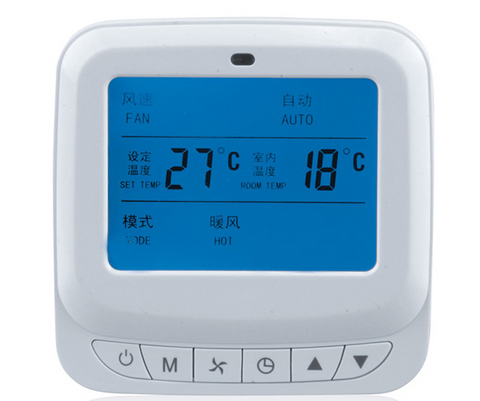 Central Air Conditioning LCD Temperature Controller MX-Y012 Temperature And Humidity Control Regulator Instrument