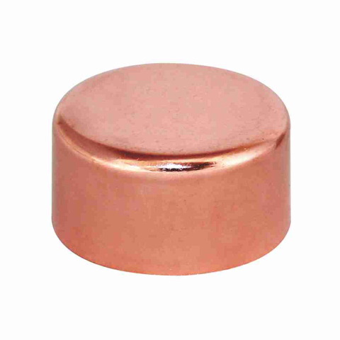 Refrigeration Pipe Fittings Wrought Copper Pipe End Cap Plumbing or HVAC Copper Pipe Fittings