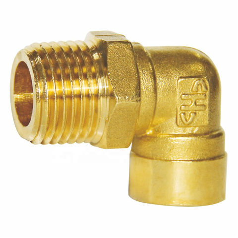 Female To Brass Connector Brass fitting pipe 90 degree Female and Male Elbow