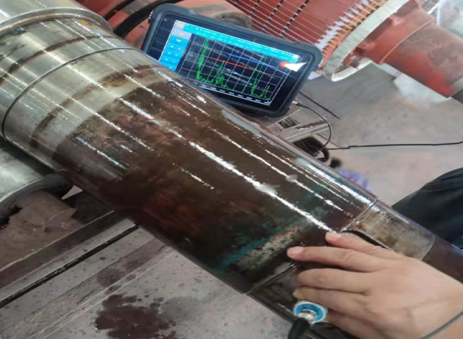 Weld inspection by ultrasonic flaw detection