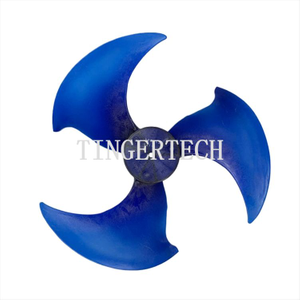 L&acirc;mina de ventilador 496 150 CCW para eixo de ar condicionado Media 12mm 3 l&acirc;minas