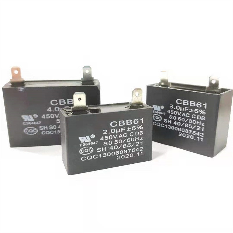 CBB61 15μF±5% 450VAC Plastic Shell Running Capacitor