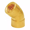 Female To Brass Connector Brass fitting pipe 45 degree Female Elbow