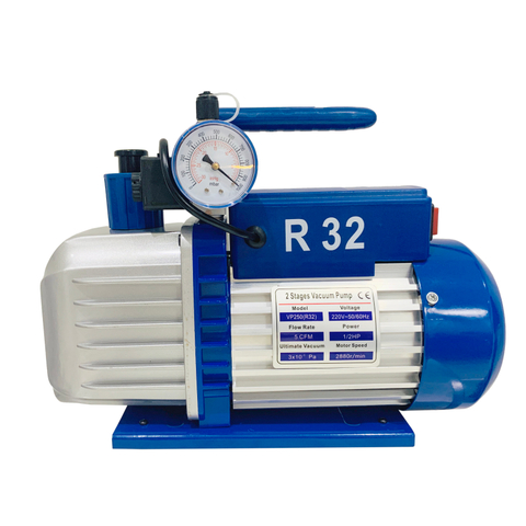 Two Stage Rotary Vane vacuum pump for R32 R410A R22 refrigeration HVAC AC air pump