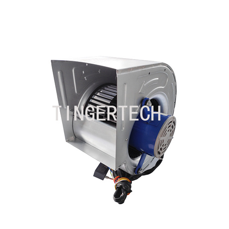 Ventilateur centrifuge 9/7 250 W pour unités à conduits divisés refroidis à l'eau AHU, unité emballée refroidie à l'eau, unité emballée refroidie par air