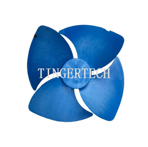 L&acirc;mina de ventilador 440 152 CCW para eixo de ar condicionado Media 12mm 4 l&acirc;minas