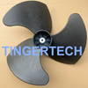 Φ590*180 fan blade hole Φ15mm 3 blades for air source heat pump matching motor YT139-370-6