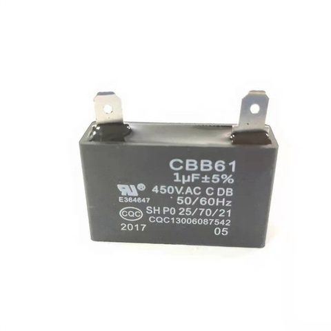 Capacitor Ac Running CBB61 Capacitor Manufacturer 1μF±5%