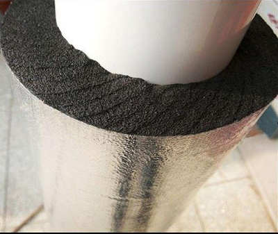 Self-adhesive aluminum foil sewer rubber and plastic sound-absorbing cotton
